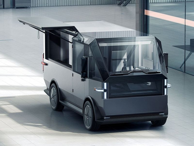 Canoo reveals electric delivery van, which will eventually come to Canada